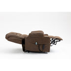 Fauteuil releveur de salon, fauteuil de relaxation, canapé, fauteuil de salon, alimentation électrique pour personnes âgées (position allongée à 180 degrés)