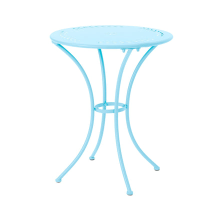 Ensemble de bistrot d'extérieur 3 pièces en fonte Lourdes par Christopher Knight Home