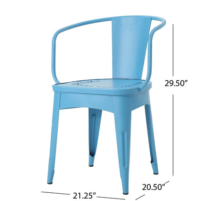 Ensemble de bistrot d'extérieur 3 pièces en fonte Lourdes par Christopher Knight Home