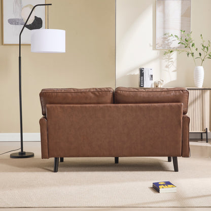 Canapé 2 places, petit canapé avec port USB et housse de coussin amovible.