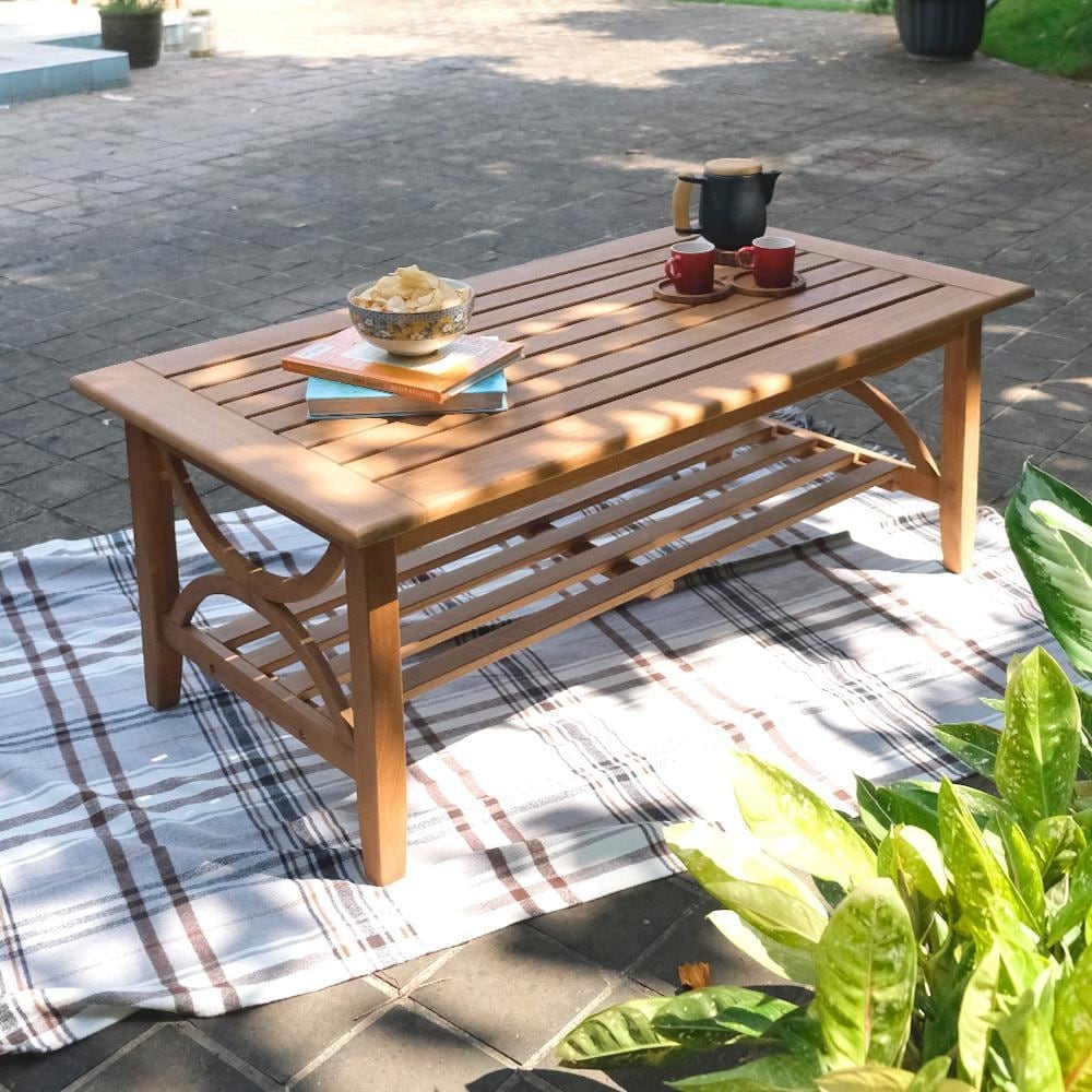 Ensemble de conversation d'extérieur Cambridge Casual Lowell 5 pièces en bois de teck