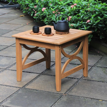Ensemble de conversation d'extérieur Cambridge Casual Lowell 5 pièces en bois de teck