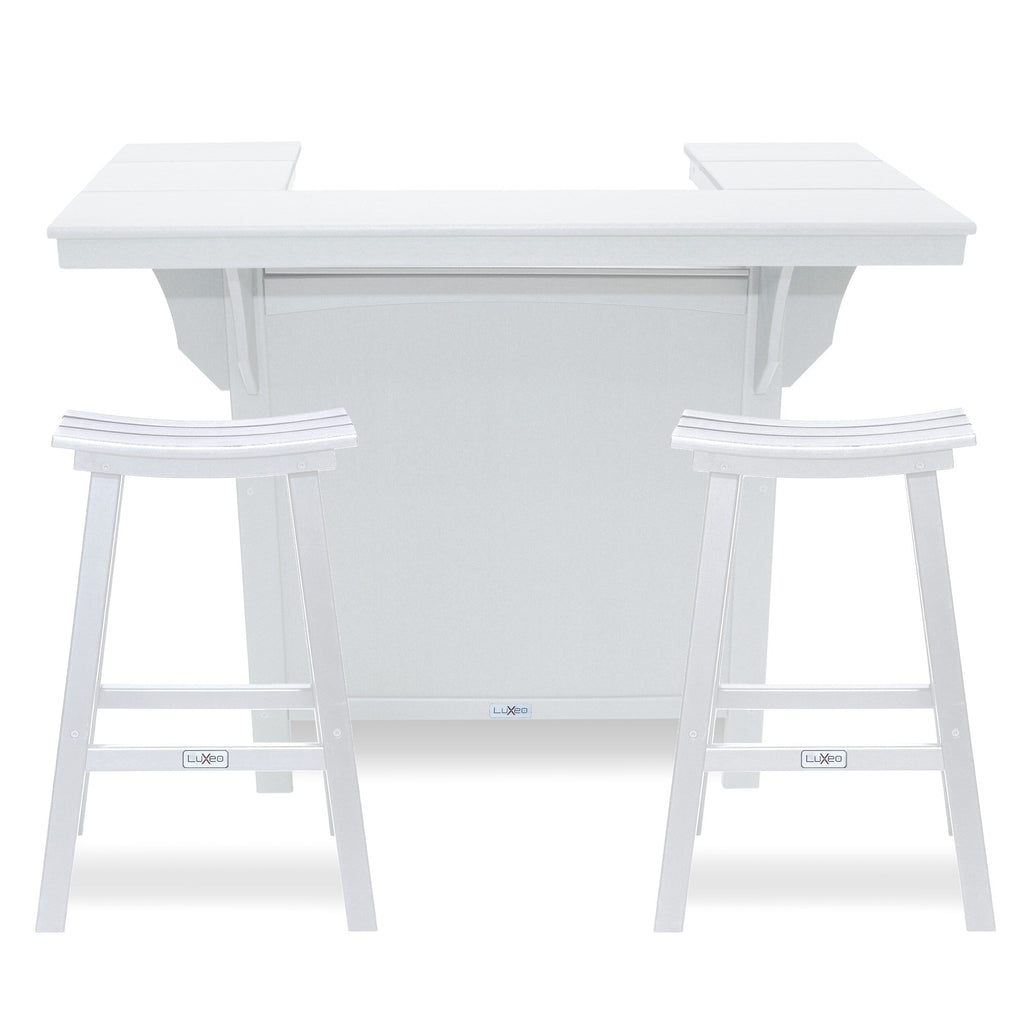Ensemble de 3 pièces pour comptoir de bar LuXeo Bailey-Cabo