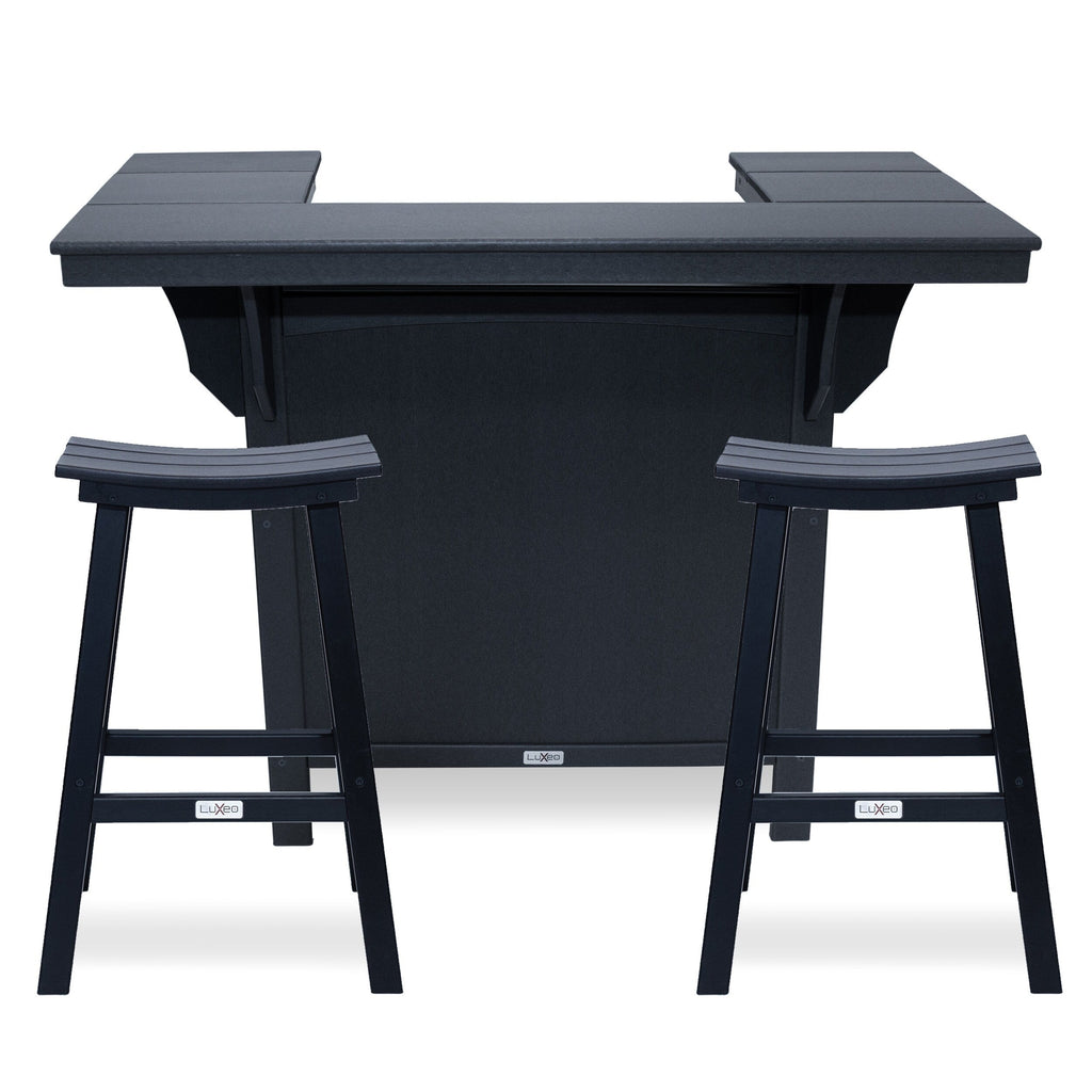 Ensemble de 3 pièces pour comptoir de bar LuXeo Bailey-Cabo