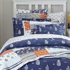 Parure de lit imprimée 4 pièces Lullaby Bedding Away at Sea