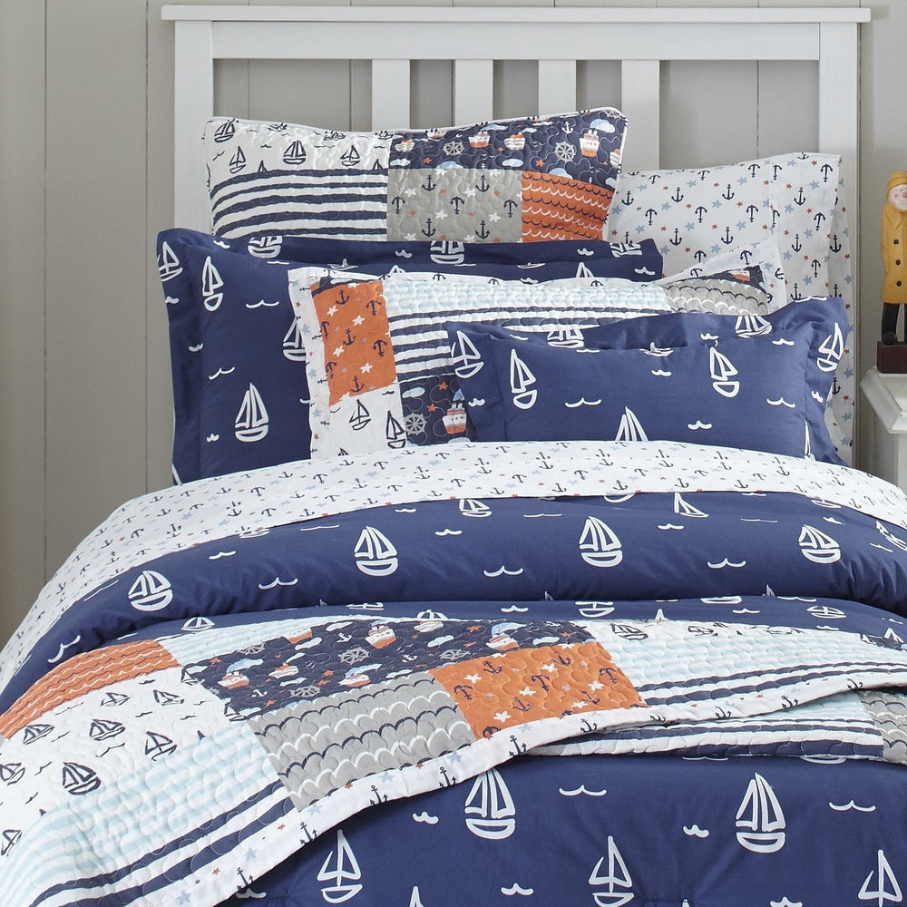 Parure de lit imprimée 4 pièces Lullaby Bedding Away at Sea