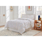 Parure de lit en coton à volants Lullaby Bedding Tiny Hearts