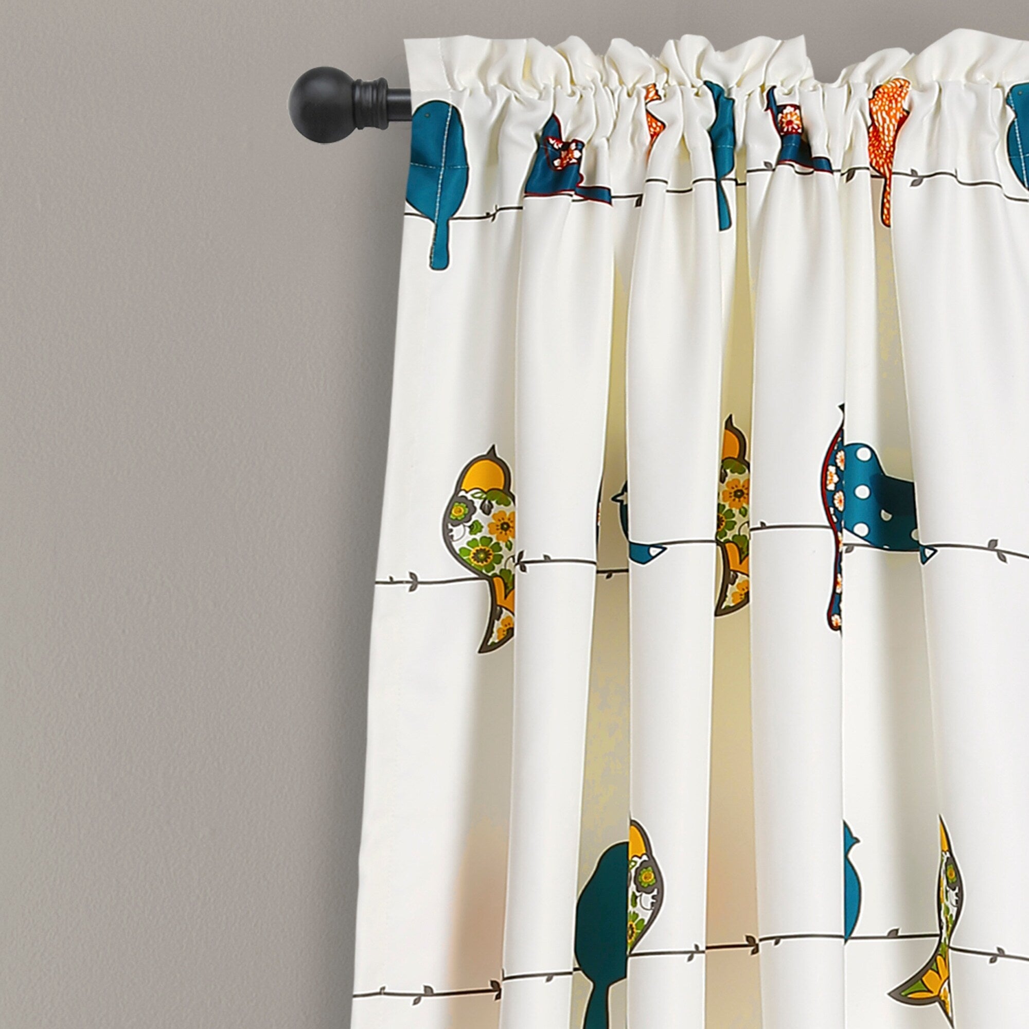Paire de rideaux occultants Rowley Birds de Lush Decor