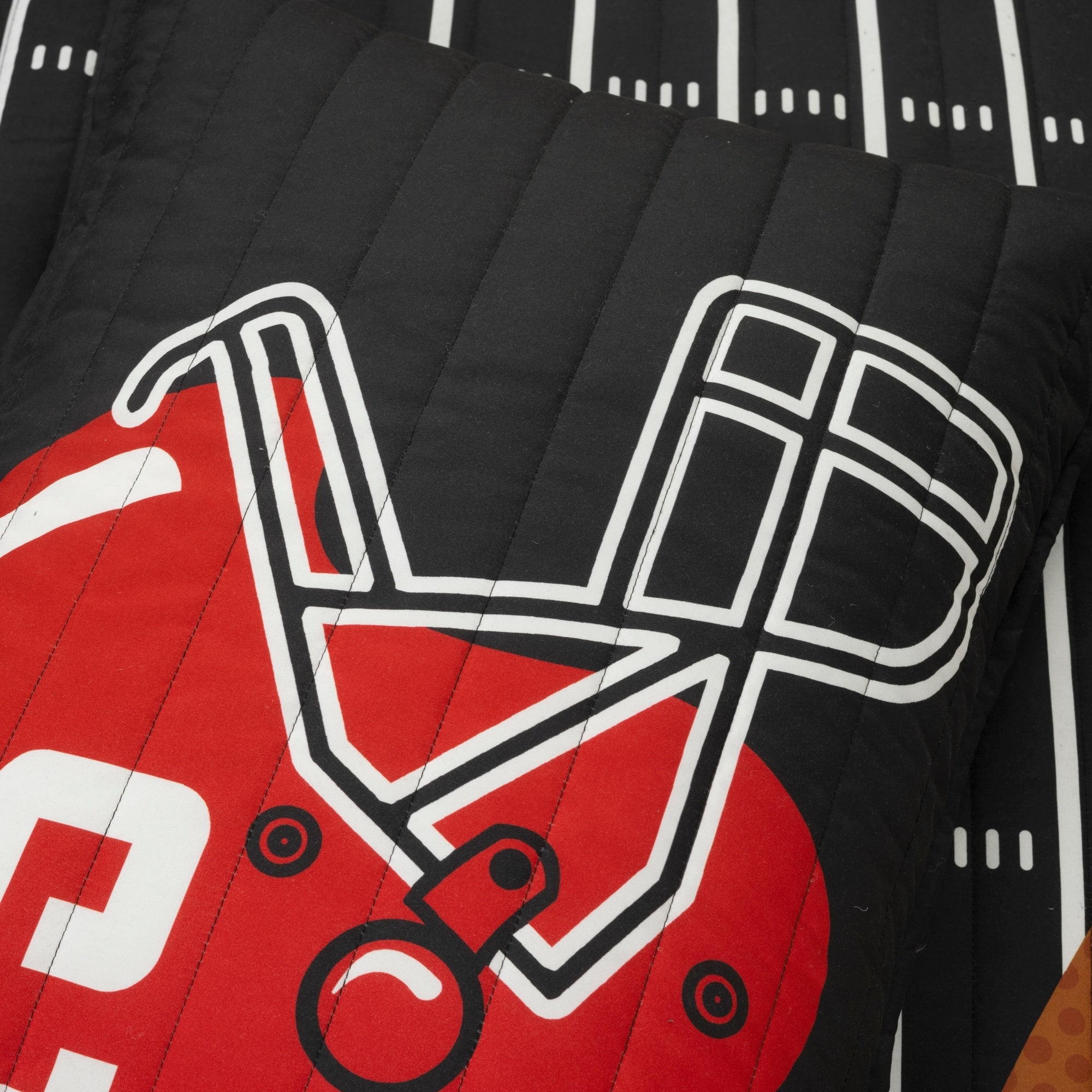 Couette surdimensionnée réversible pour enfants Lush Decor à motif de football américain