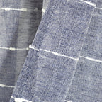Paire de rideaux transparents texturés à œillets de style ferme Lush Decor