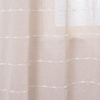 Paire de rideaux transparents texturés à œillets de style ferme Lush Decor