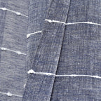 Paire de rideaux transparents texturés à œillets de style ferme Lush Decor