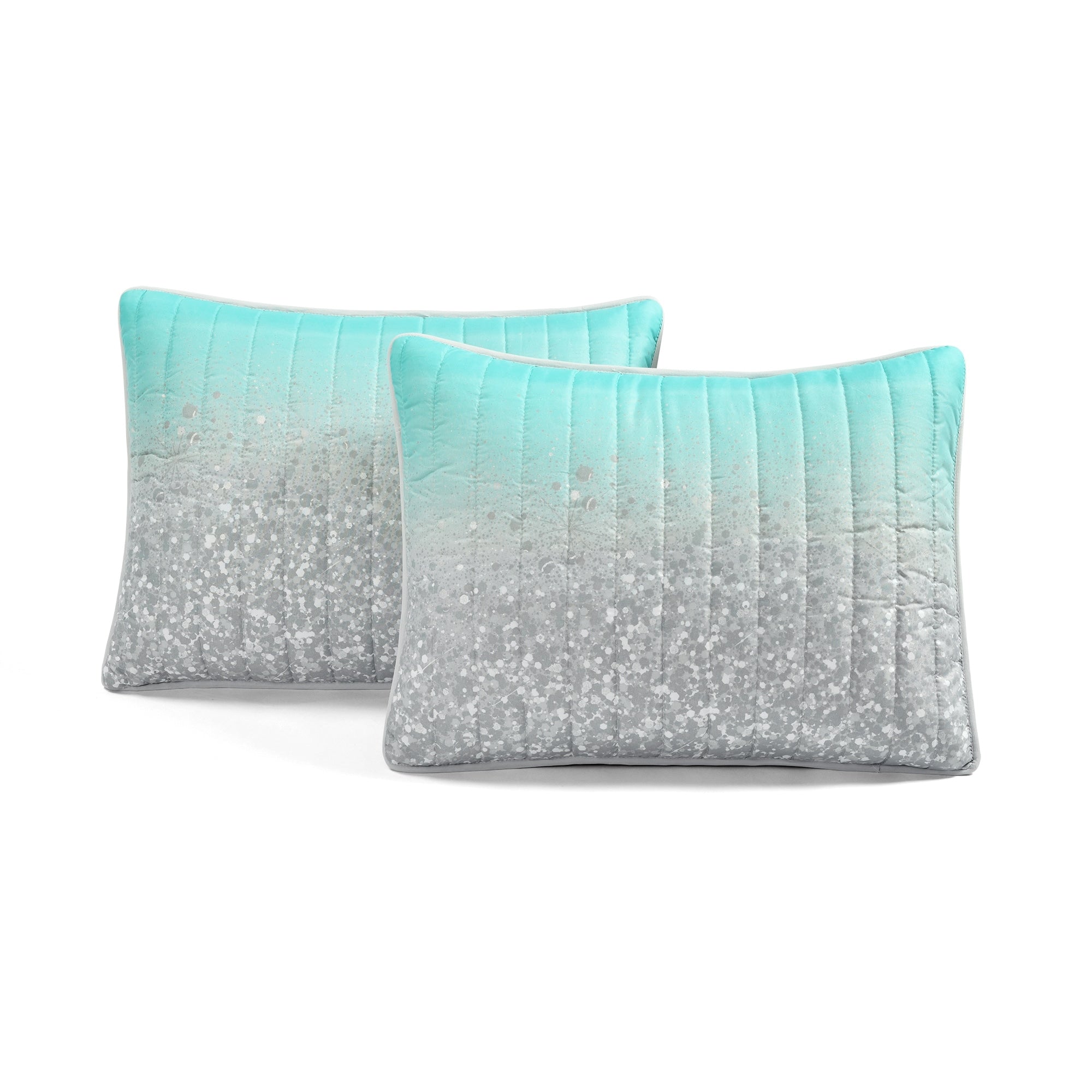 Parure de lit à imprimé métallique pailleté Lush Decor
