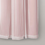 Paire de panneaux transparents à œillets Lush Decor avec doublure occultante isolante