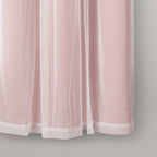 Paire de panneaux transparents à œillets Lush Decor avec doublure occultante isolante