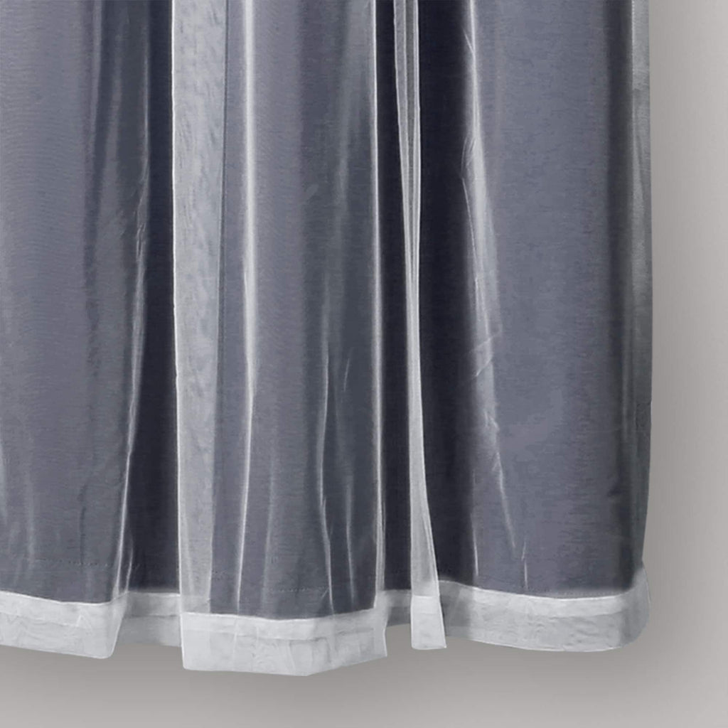 Paire de panneaux transparents à œillets Lush Decor avec doublure occultante isolante