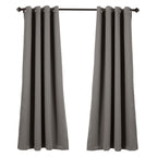 Paire de rideaux occultants à œillets isolés Lush Decor