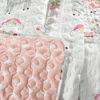 Couverture réversible Lush Decor Southwest Llama Cactus