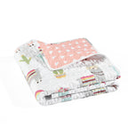 Couverture réversible Lush Decor Southwest Llama Cactus