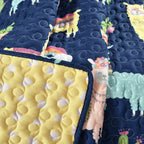 Couverture réversible Lush Decor Southwest Llama Cactus