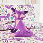 Ensemble de courtepointe 4 pièces Lush Decor Pixie Fox