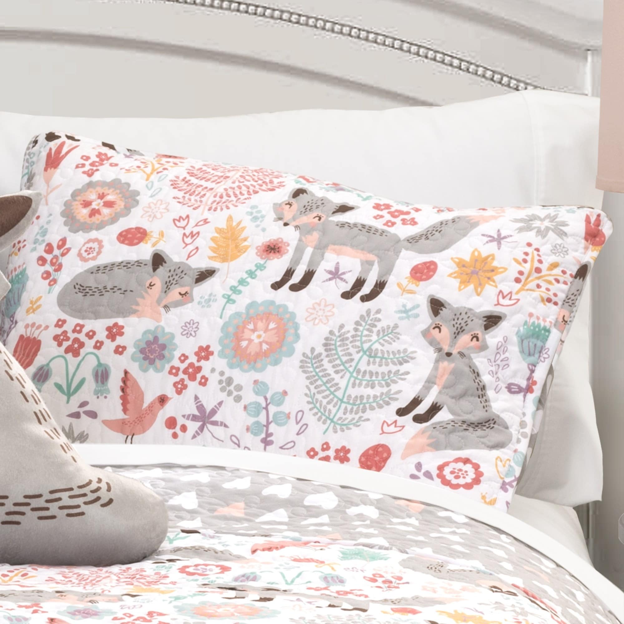 Ensemble de courtepointe 4 pièces Lush Decor Pixie Fox