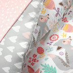 Lush Decor Pixie Fox avec ensemble de draps et couette pour enfants Back To Campus