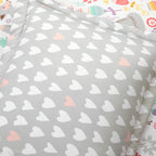 Lush Decor Pixie Fox avec ensemble de draps et couette pour enfants Back To Campus