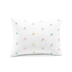 Ensemble de couette touffetée à pois arc-en-ciel Lush Decor
