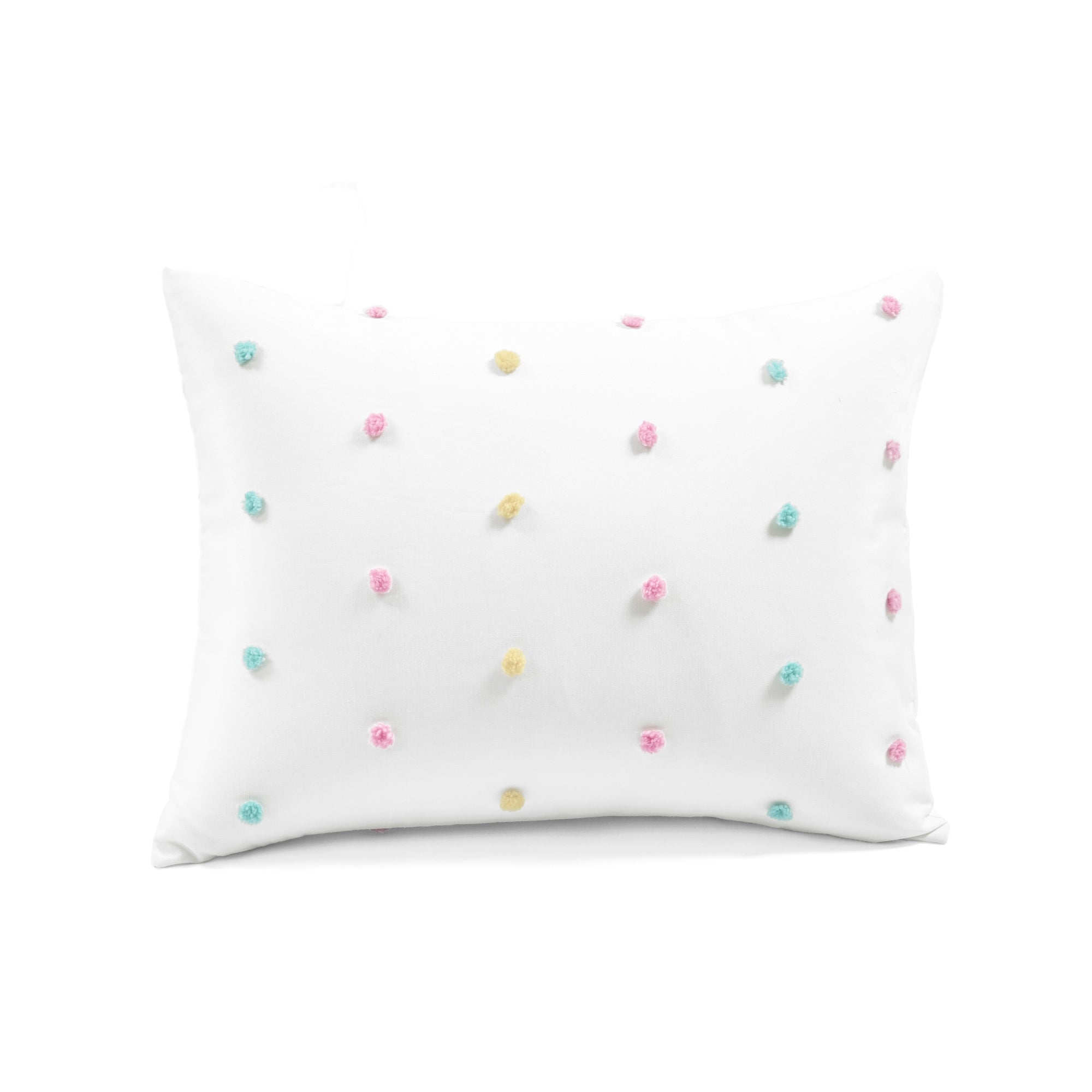 Ensemble de couette touffetée à pois arc-en-ciel Lush Decor