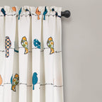 Paire de rideaux occultants Rowley Birds de Lush Decor