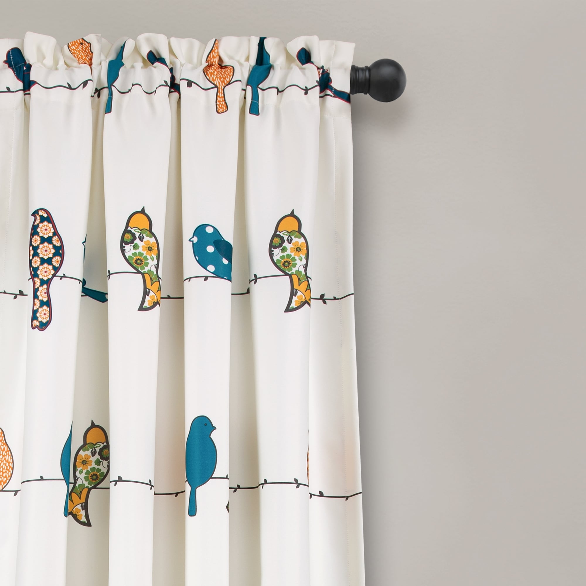 Paire de rideaux occultants Rowley Birds de Lush Decor
