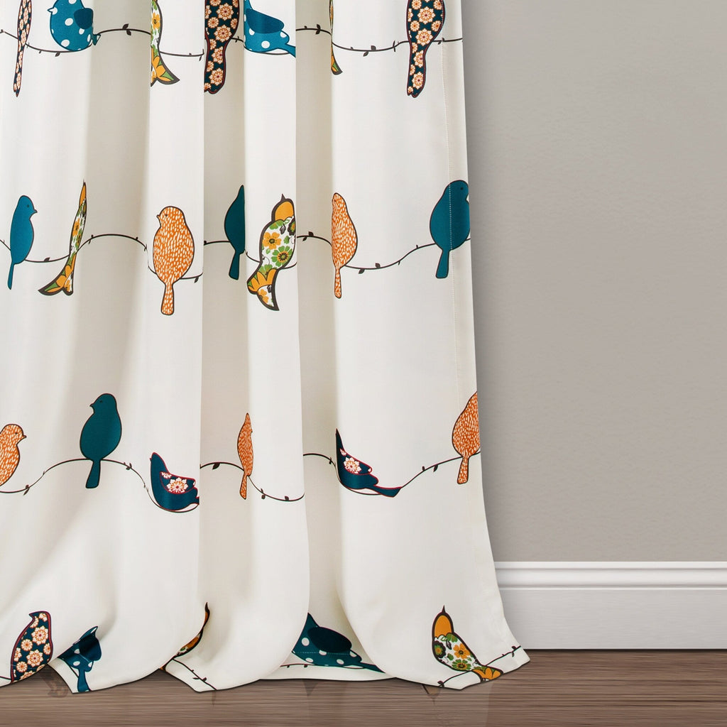 Paire de rideaux occultants Rowley Birds de Lush Decor