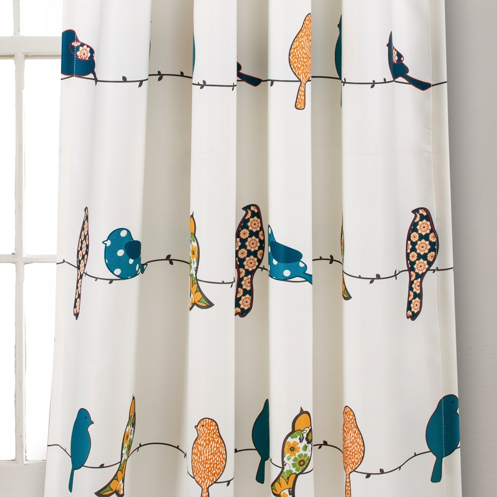 Paire de rideaux occultants Rowley Birds de Lush Decor
