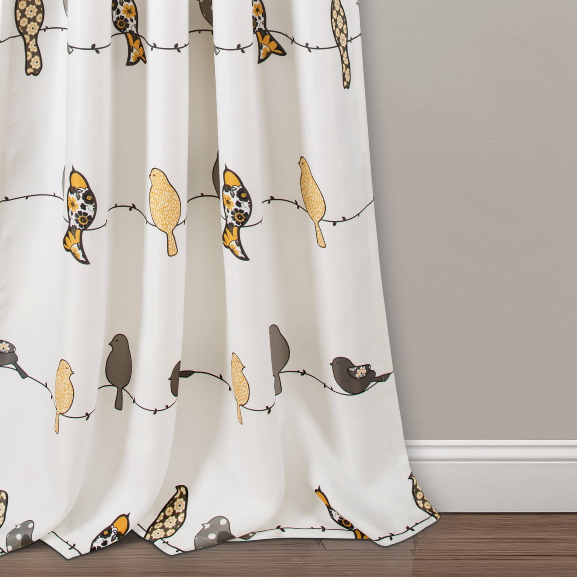 Paire de rideaux occultants Rowley Birds de Lush Decor