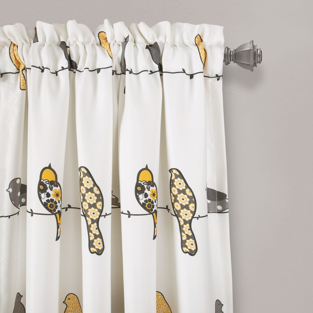 Paire de rideaux occultants Rowley Birds de Lush Decor