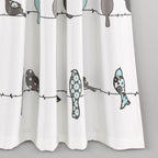 Paire de rideaux occultants Rowley Birds de Lush Decor