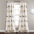 Paire de rideaux occultants Rowley Birds de Lush Decor