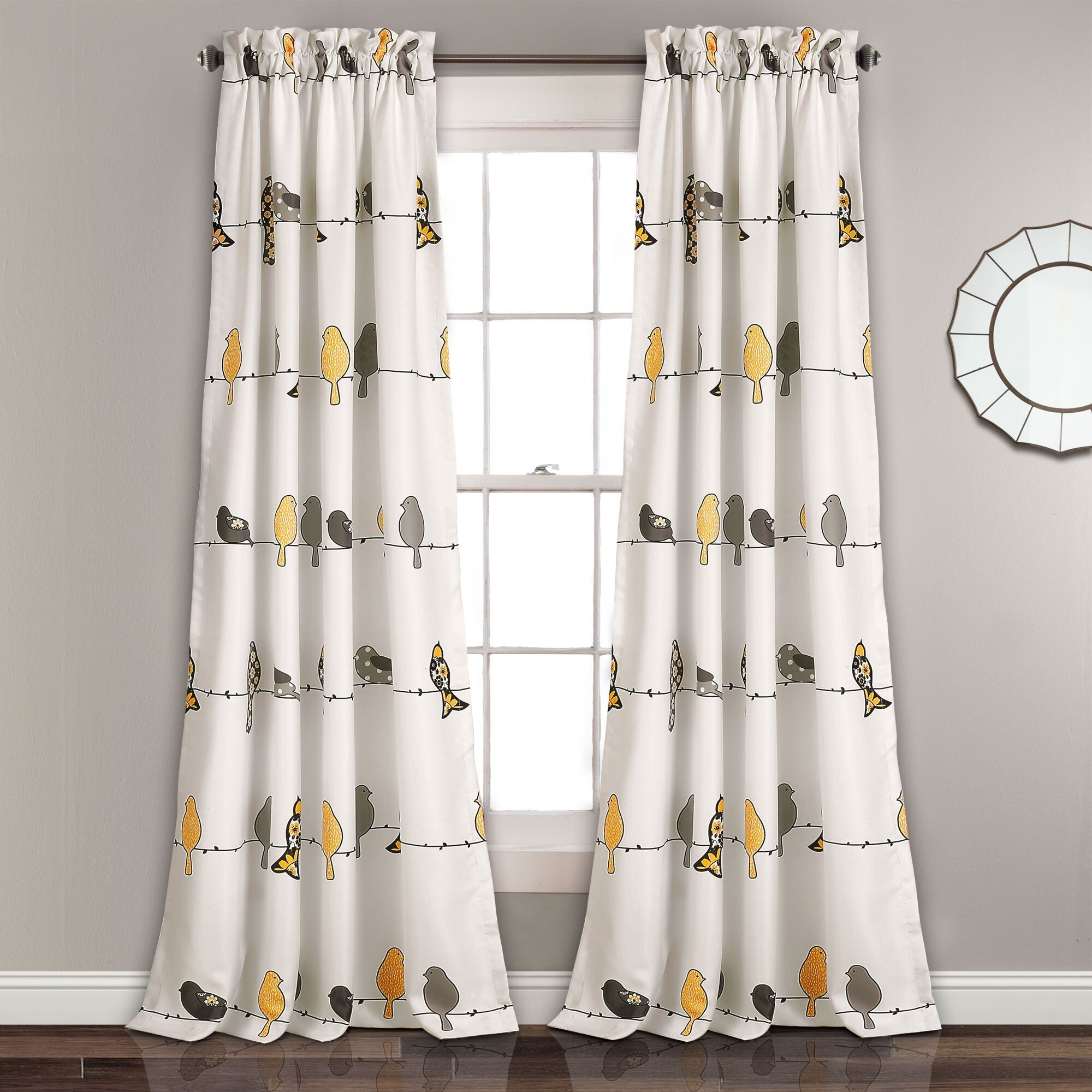 Paire de rideaux occultants Rowley Birds de Lush Decor