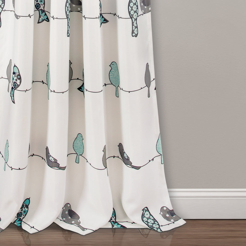 Paire de rideaux occultants Rowley Birds de Lush Decor