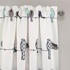 Paire de rideaux occultants Rowley Birds de Lush Decor