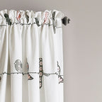 Paire de rideaux occultants Rowley Birds de Lush Decor