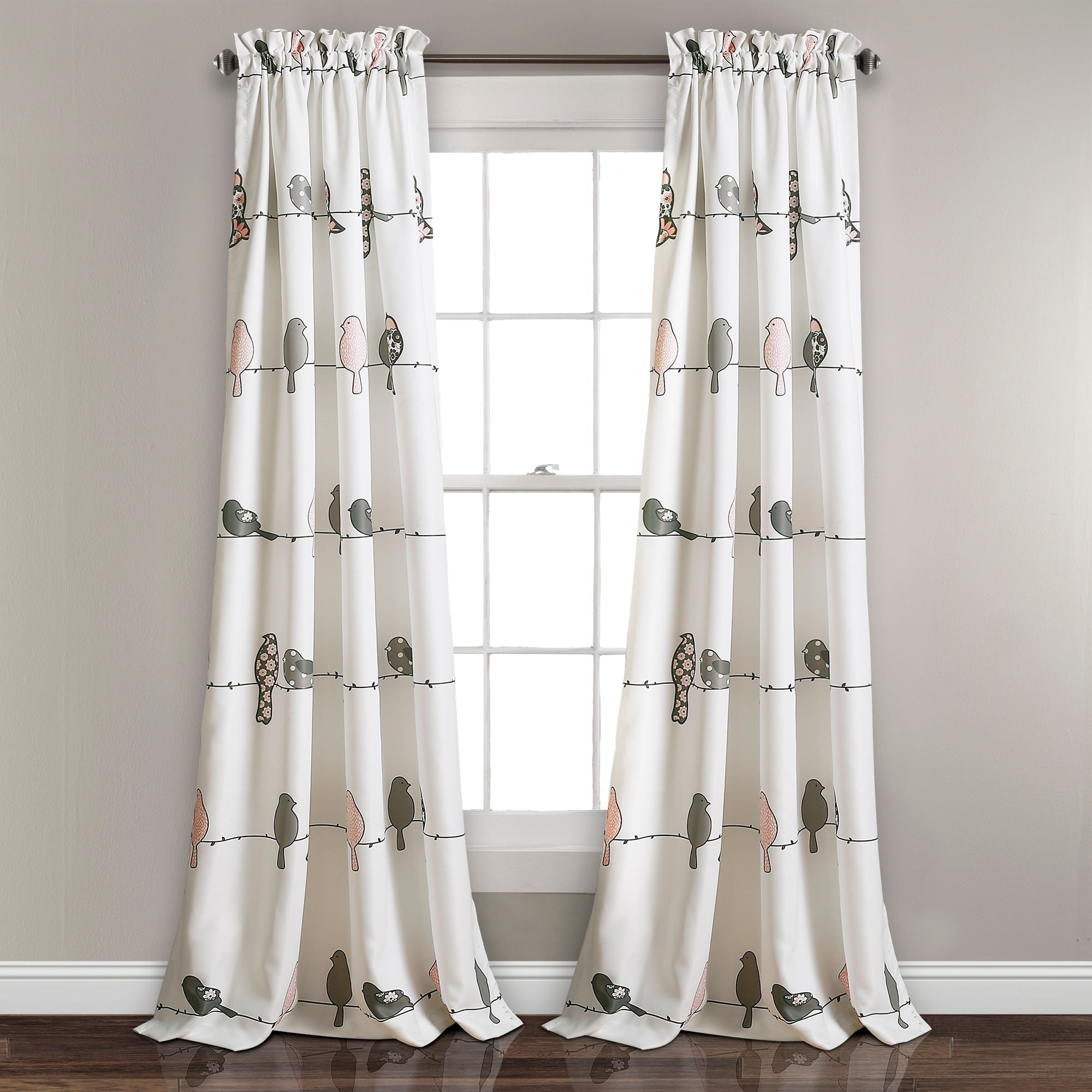 Paire de rideaux occultants Rowley Birds de Lush Decor