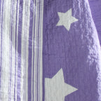 Ensemble de courtepointe 3 pièces en coton à motif étoilé Lush Decor