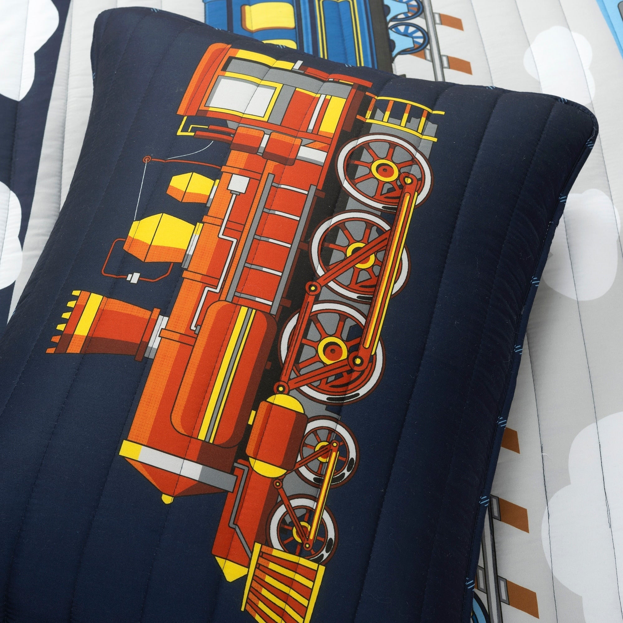 Couette Lush Decor Trains à vapeur