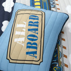 Couette Lush Decor Trains à vapeur