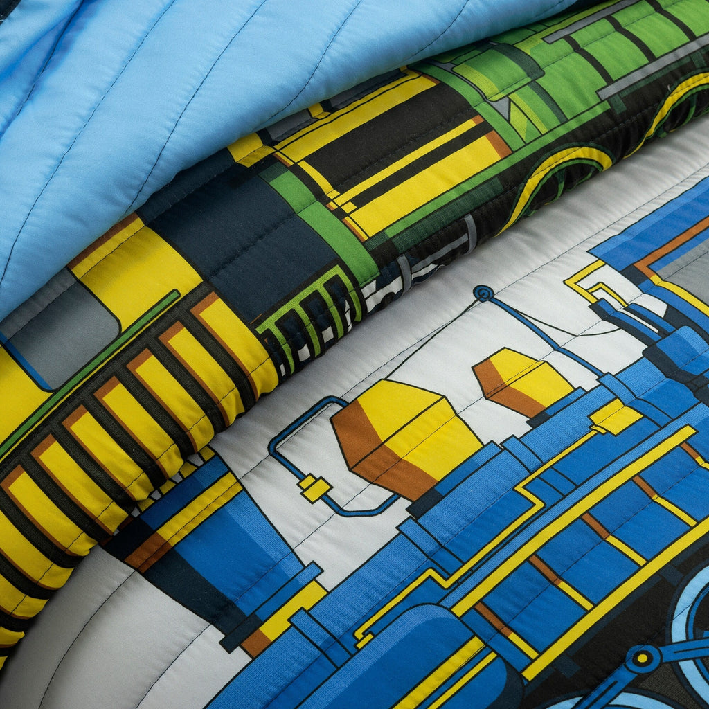 Couette Lush Decor Trains à vapeur
