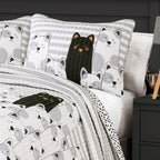 Ensemble de courtepointe à rayures Lush Decor