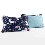 Ensemble de courtepointe à motif licorne/cœur Marguerite Porch &amp; Den