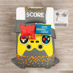 Ensemble de courtepointe 5 pièces pour enfants Lush Decor à thème jeux vidéo
